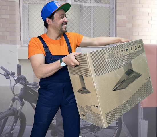 Déménageur avec JUM